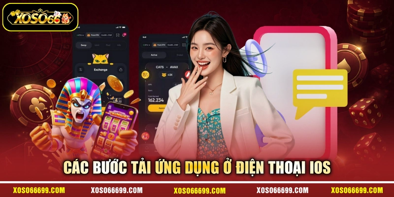 Các bước tải ứng dụng ở điện thoại iOS