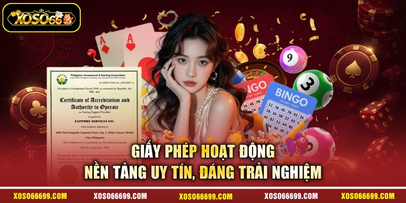 Giấy Phép Hoạt Động - Nền Tảng Uy Tín, Đáng Trải Nghiệm