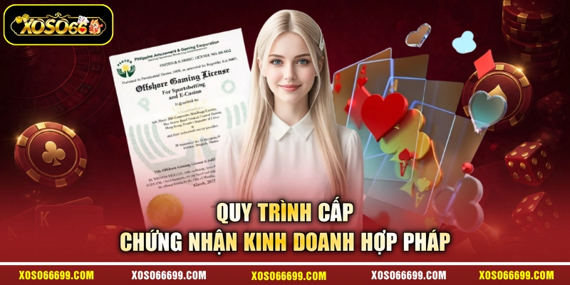 Quy trình cấp chứng nhận kinh doanh hợp pháp